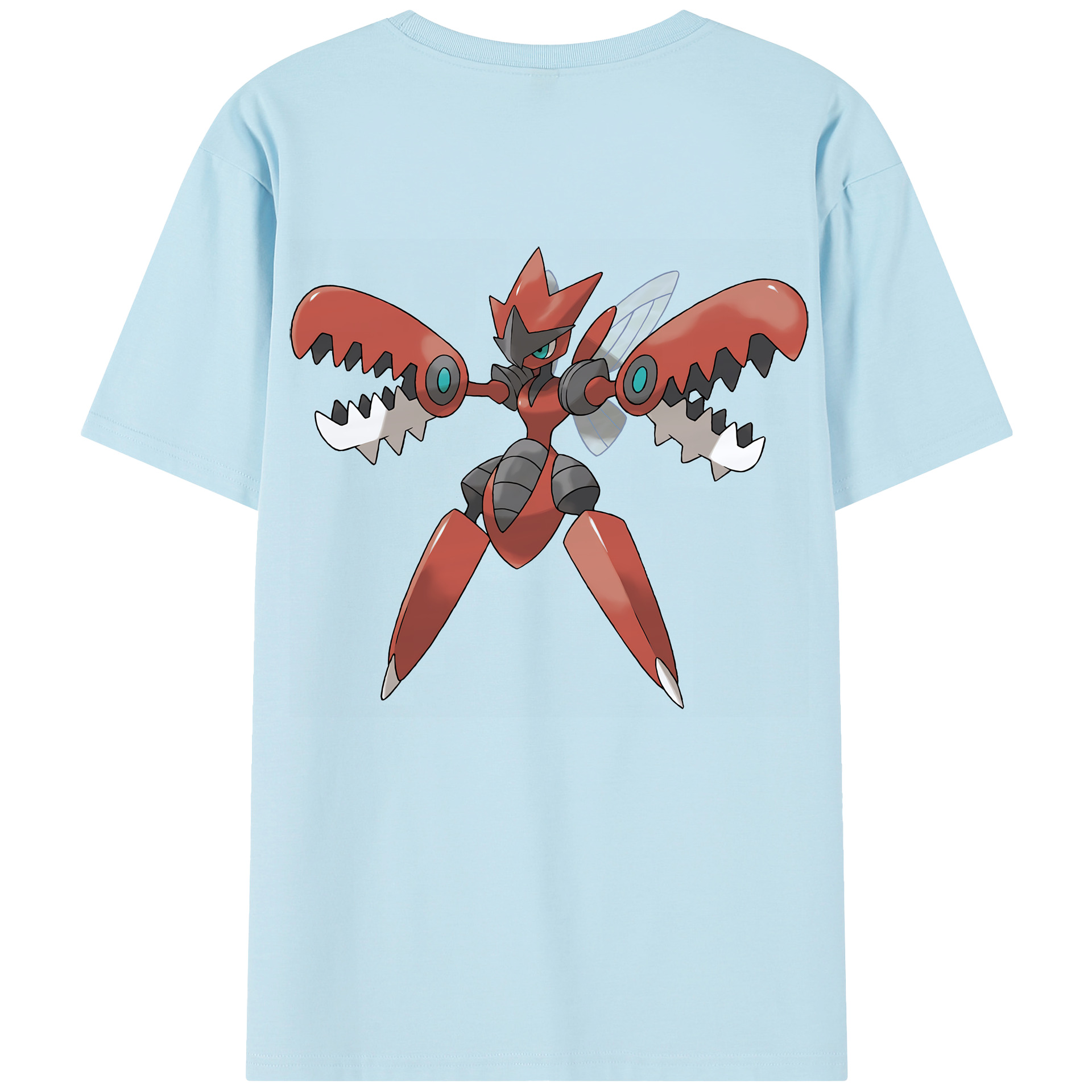 （画像用） ポケットモンスター Pokémon 綿100％半袖Tシャツ（背面プリント）